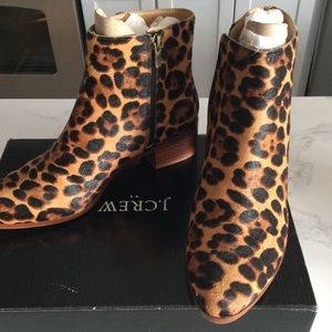 Walker Calf Hair Boots/Rich Mahogany. LIKE NEW